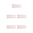 thumbnail image 3 of ZheElen Fake Nail Set French Style Scratch Resistant Press-on Fingernails Full Cover Removable for Trimble Adjustable Manicure Stickers Type 16 5Set, 3 of 6