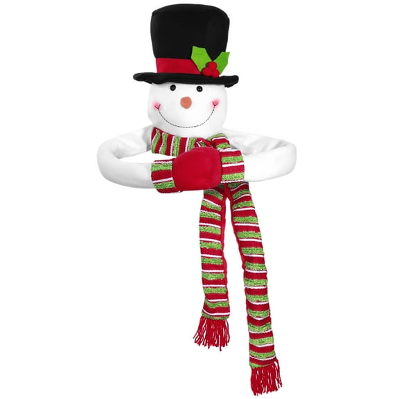 WHAMVOX Snowman Tree Topper Decor Decorations Holiday Table Accessory Child