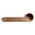 thumbnail image 1 of Coffee Measuring Scoop 2-in-1 Wood Engraved Coffee Scoop And Bag Clip Coffee Spoon 1, 1 of 5