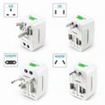 thumbnail image 2 of USB 2-Port International Charger for Galaxy S20 S21 Ultra/Plus S20 Fan Edition - Travel Adapter Plug Converter AC Power World Adaptor, 2 of 7