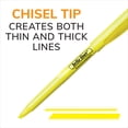 thumbnail image 3 of Highlighter set, angled tip, 5-piece pack, multiple colors, ideal for tidying and coloring., 3 of 7