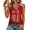 Red01, variant on Independence Day Women's Tank Tops Star Striped Shirt Freedom Tank Tops Sleeveless V Neck 1776-2026 Shirts Red M