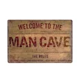 thumbnail image 3 of Letrero de hojalata con la regla de la cueva del hombre, póster vintage para el hogar, bar, hotel, pintura de pared, placa para fiesta, bar, decoración pública, 20 x 30 cm, 3 of 5