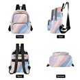 thumbnail image 4 of FORMRS Mini Backpack Purse for Women Quilted Travel Daypack Casual Shoulder Bag, Abstract Blue, 4 of 7