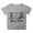 Grey, variant on Teen Girls Summer Casual Tee with Petal Sleeve Round Neck Easter Holiday Solid Color Top Black 10-11 Years
