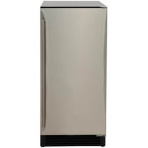 Maxximum MAXGIM15SS 15 inch Undercounter Freestanding Cube Ice Machine - Stainless