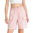 thumbnail image 2 of Mifsaly Girls Cargo Shorts Lightweight Casual Athletic Shorts with Multi Pockets Quick Dry Active Summer Bottoms for Youth Outdoor Hiking Play, 2 of 7