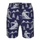 thumbnail image 3 of Balery Abstract Skiing Traje de Baño Estilo Hawaiano para Hombre, Shorts de Secado Rápido con Bolsillos-3X-Large, 3 of 6