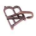 thumbnail image 1 of Bunblic 3xClassic Metal Unlock Game IQ Brain Teaser Puzzle for Adults Children 3 Pcs, 1 of 8