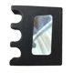 thumbnail image 2 of Cue de piscina Cue de piscina Rack Space Saving Cue Hoder Professional Gifts Equipment Organizador Negro para mesa Club de juegos de piscina 3 hoyos, 2 of 8