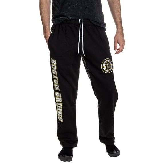 Boston Bruins Pantalon de Survêtement en Molleton pour Homme
