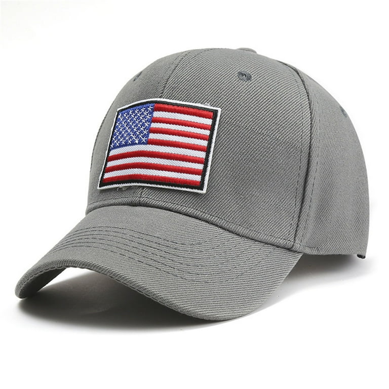 Yoodem,,American Flag Hat,4Th Of July Hat,Flag Embroidered Soft