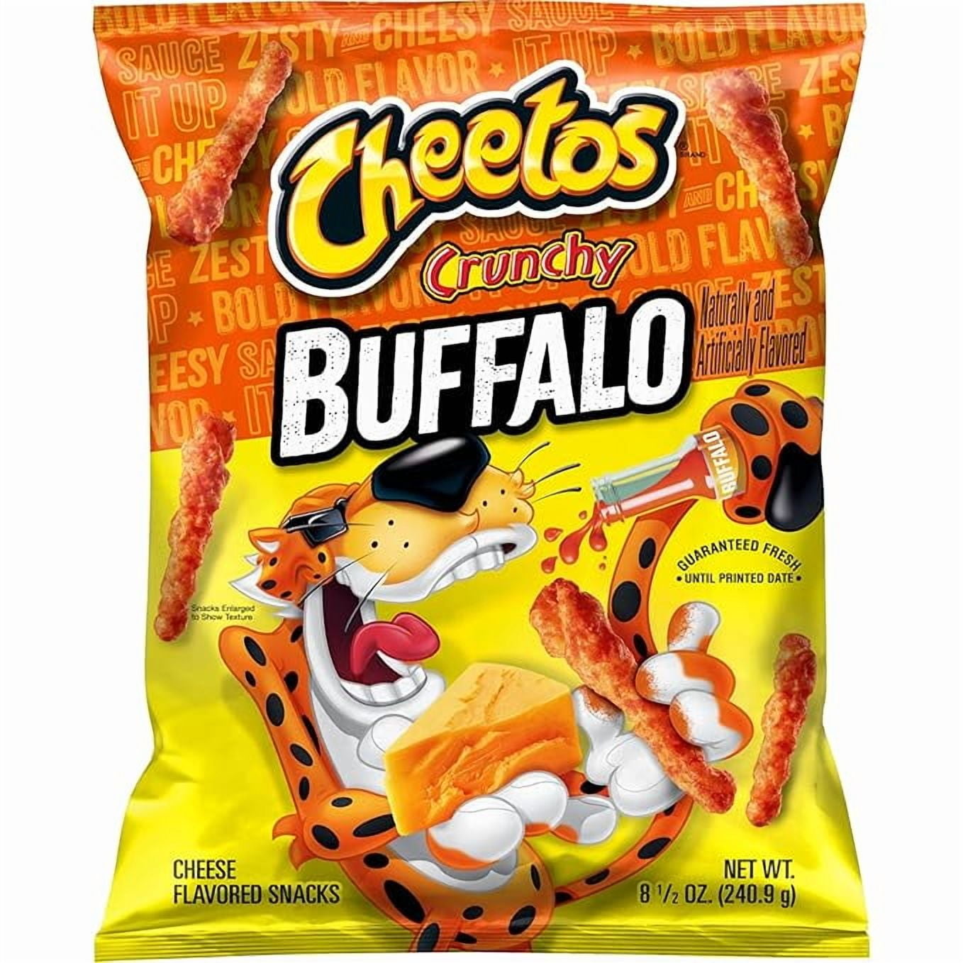 CHEETOS EXTRA FLAMIN HOT, Fiery Crunchy 52g - Bulk Box with 5 bags