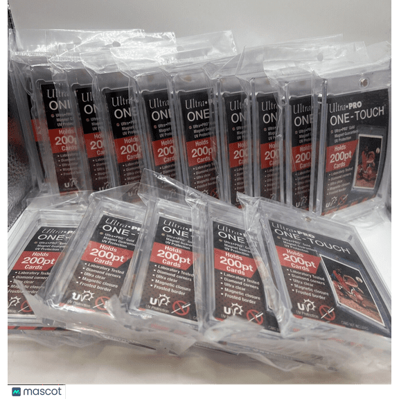 Ultra Pro One-Touch Thick Card 200pt Point Magnetic Card Holder - LOT of 15