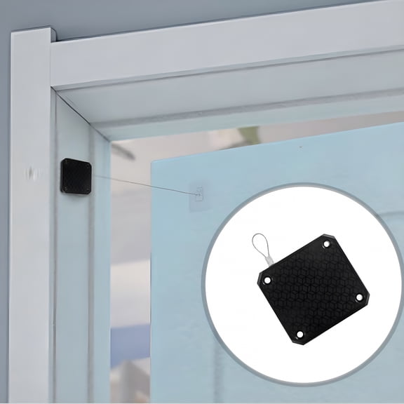 TALENO Automatic Silent Door Closer for Sliding and Bedroom Doors-Easy Installation,Stable ABS Material,800g Power,Weather-Resistant,Suitable for Wood and Metal Doors-Ideal for Home and Office Use!