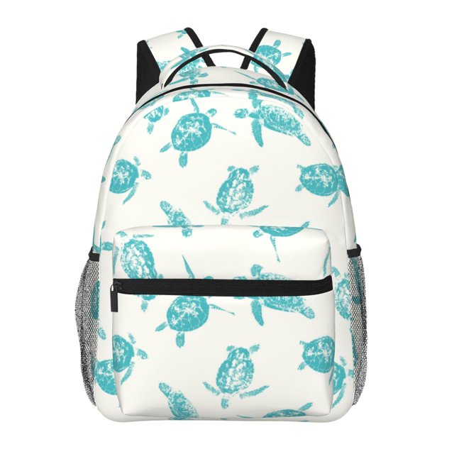 Fotbe Turtle Mochila Casual con Estampado para Escuela, Viajes y Actividades al Aire Libre - Duradera, Ligera y Cómoda
