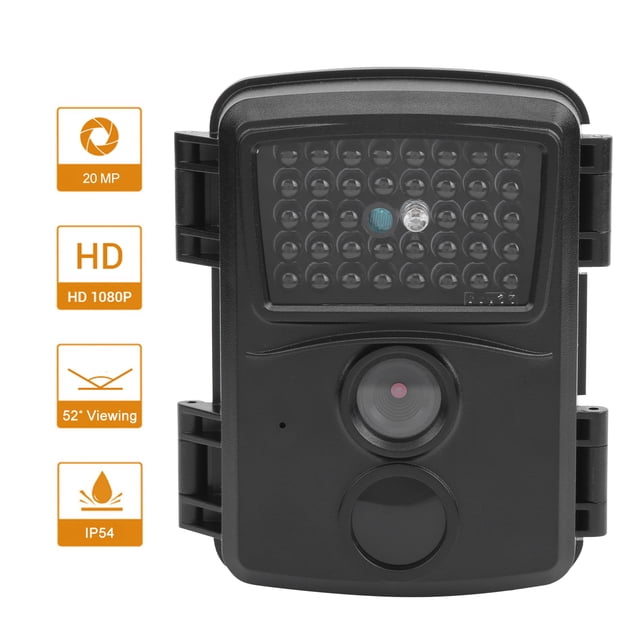 Field Detection Camera 20MP High Resolution Waterproof Mini Infrared Trail with 32GB Memory Card Support for Outdoor Wildlife Monitoring Surveillance