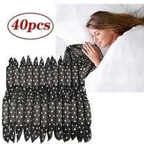 Dicasser Soft Overnight Hair Rollers Heatless Sleep In Hair Curlers For Thick Hair Large Cloth Pillow Hair Roller For Long Hair Curlers Sponge Foam DIY Hair Rollers Gift Product (40 pcs Black)