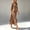 Khaki, variant on Morttic Women's Solid Color Lapel Button Front Maxi Shirt Dress – Mid Sleeve Roll-Up, Casual Summer Beach Vacation Dress Khaki,S