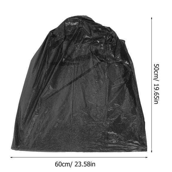 RENACLIPY Renaclipy Potty Bags Disposable Black Plastic for Elderly Travel Use