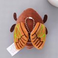 thumbnail image 5 of Serie de insectos creativos para niños, juguetes de peluche con colgante de bolsa, dibujos animados, escarabajo, mariposa, Robin, abeja, regalos de cumpleaños, 5 of 5