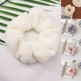 thumbnail image 2 of Fuzzy Furry Artificial Fur Faux Elastic Fur Hair Band Rope Hair Holder Wristband Hair Ring Hair Tie Ponytail Holder Hair Accessories Soft Plush Ties Rope Hair Accessories, 2 of 7