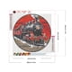 thumbnail image 2 of Pintura de diamante 5D DIY, tarjeta circular de taladro redondo completo, kit de decoración de tren de Navidad, 2 of 9