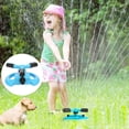 thumbnail image 7 of Pebbuoy 360-Degree Rotating Lawn Sprinkler 3 Arm Design Universal Simple Installation Wider Coverage Automatic Garden Yard Sprinkler Tool, 7 of 7