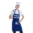 thumbnail image 2 of Bluey Dad Twill Apron and Chef Hat Cooking Set Adult, 2 of 5