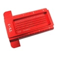 thumbnail image 4 of Agujero Carpintería Regla Medición Carpintería Mark Gauge DIY rojo Zulema Regla de trazador de carpintería, 4 of 6
