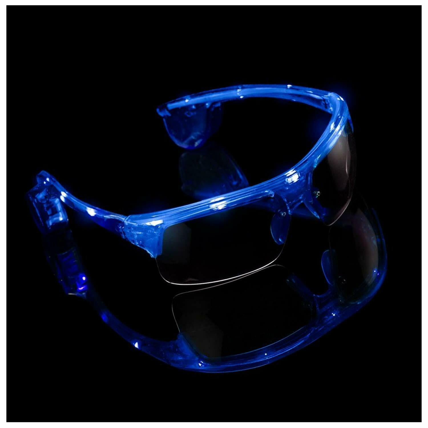 glasses with led lights on them