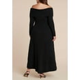 thumbnail image 2 of ELOQUII Women's Plus Size Brooch Sweater Dress, 2 of 2