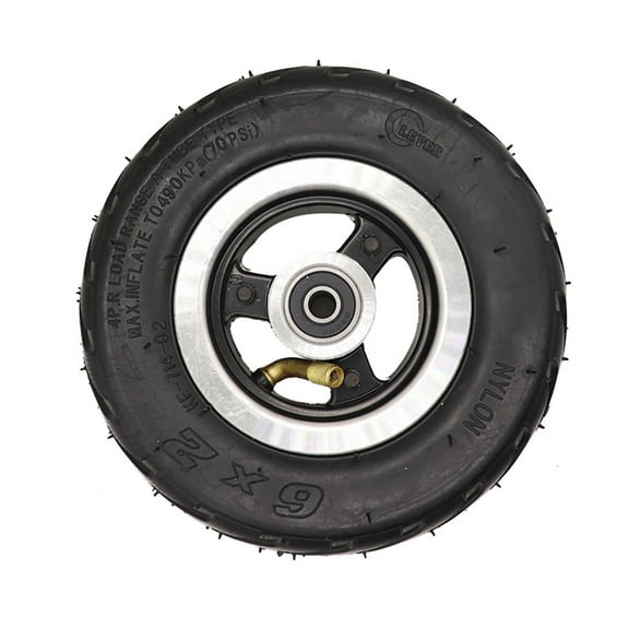 6 Inch 6X2 Wheels For Electric Scooter Wheel Chair Truck Use 6 Inch Tire Tyre F0 Pneumatic Trolley Cart