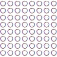 thumbnail image 1 of 100Pcs 6mm Rainbow Color 304 Stainless Steel Open Jump Rings Round Ring 18 Gauge Open Jump Rings Metal Rings for Bracelet Necklace Jewlery Making, 1 of 8