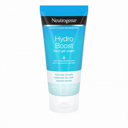 Neutrogena Hydro Boost Gel Hand Cream with Hyaluronic Acid, 3 (Best Hand And Body Lotion For Dry Skin)