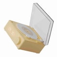 thumbnail image 4 of Disco De Vinilo Giratorio Reloj Despertador Altavoz Retro Estéreo De 360 Grados Reloj Inalámbrico Altavoz Bluetooth para El Hogar Dormitorio Oficina Beige, 4 of 10