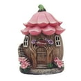 thumbnail image 2 of Miulika Mushroom Fairy House Statue Decoration Micro Landscape Ornament Fairy Garden Accessories for Outdoor Terrarium Lawn Flowerpot, 2 of 9