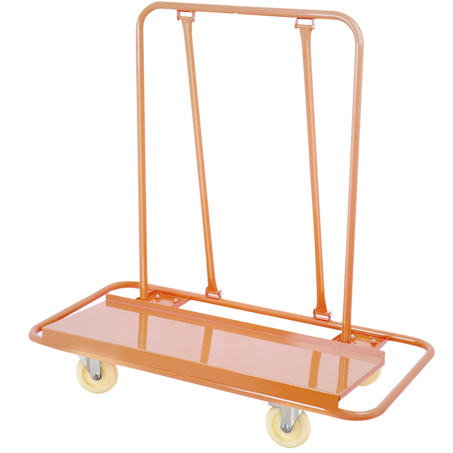 Hand Cart Truck Push Trolley Luggage Warehouse Moving Convertible 2-In-1 600 Lb 