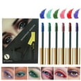thumbnail image 6 of Mascara - 1 Box, 6 Color Colorful Black Set Colorless Slim Thick Curly Holiday Stage Makeup Attention To Texture And Durability 5Ml*6, Easter, St. Patrick'S Day, Wedding, Mascara, Makeup Organizers, 6 of 7