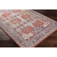 thumbnail image 6 of Surya Leicester LEC-2301 63 x 84" Rectangle Fabric Rug in Red/Dark Blue/Sage, 6 of 7