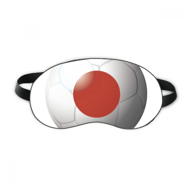 Japan National Flag Soccer Football Sleep Eye Shield Soft Night Blindfold Shade Cover