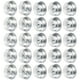 thumbnail image 2 of Juego de 200 vasos redondos de aluminio para velas de té, recipientes vacíos para cera de vela, moldes para velas, mechas para velas, velas de gel de gelatina, juego de velas de té, 2 of 6