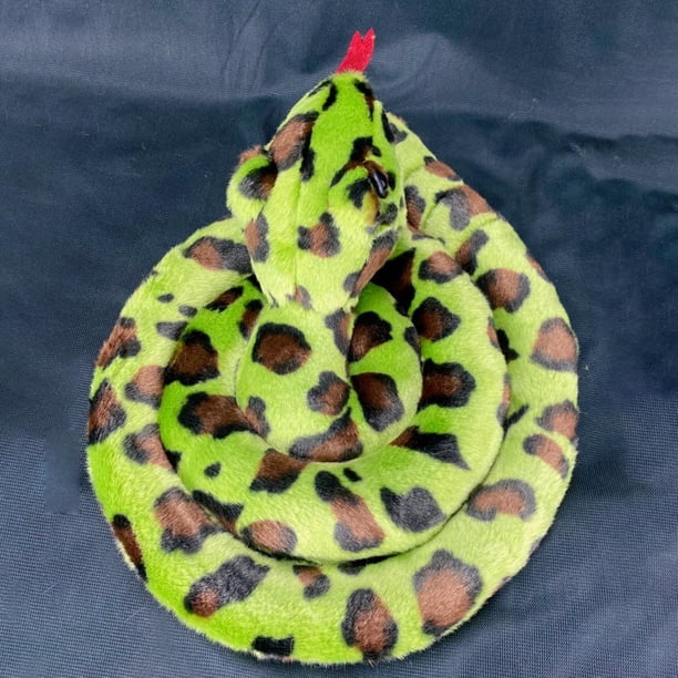 Serpiente de Peluche de 130 Cm con Lenguas Rojas, Juguetes de Serpiente de Peluche Largo, Juguete de Peluche de Serpiente Simulado para Cosplay, Hogar perfke juguetes de peluche furtivos