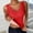 Red, variant on Womens Bottom Cold Weather Top Double Brushed Red Velvet With Chest Pad Slim Fit Large Size Seamless Thermal Underwear Women Thermals Top And Bottom Set Lite Weight Thermal Undershirt for Women