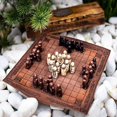 thumbnail image 4 of Viking Chess Set Board Game Asymmetric Chess Board Portable Strategy Games Learning Toys Chess Gifts Party Supplies For Kids, 4 of 5