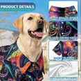 thumbnail image 5 of Psychedelic Octopus Hawaiian Shirt, Colorful Hippie Octopus Aloha Shirt, Trippy Ocean Art Tropical Button Down Shirt, 5 of 8