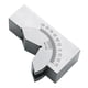 thumbnail image 2 of Riwesomey Torno de calibre de fresado de bloque en V de microángulo ajustable Ángulo de alta precisión TZ Artesanía Riwesomey GJ4415-00B, 2 of 6