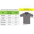 thumbnail image 2 of Men's Comfort Pique Polo Shirt (5-Pack), 2 of 2