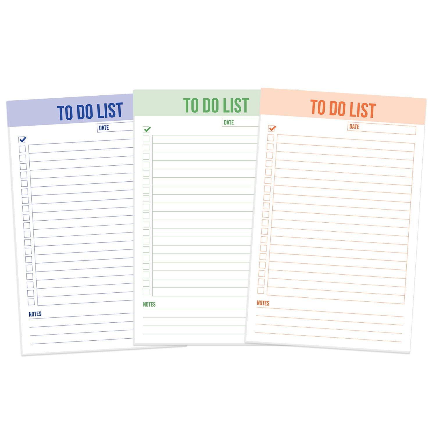 Jot & Mark to Do List Magnetic Notepad 5.5-inch by 8.5-inch Green 50 Sheets per pad 