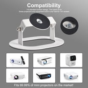 ZDSSY Universal Projector Mount Stand All Metal Rotatable Bracker Supports up to 11 lbs